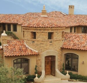 clay tile roof