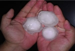 Golf Ball Sized Hail - Highlands Ranch, CO