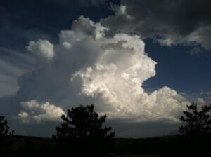 Large Thunder storm