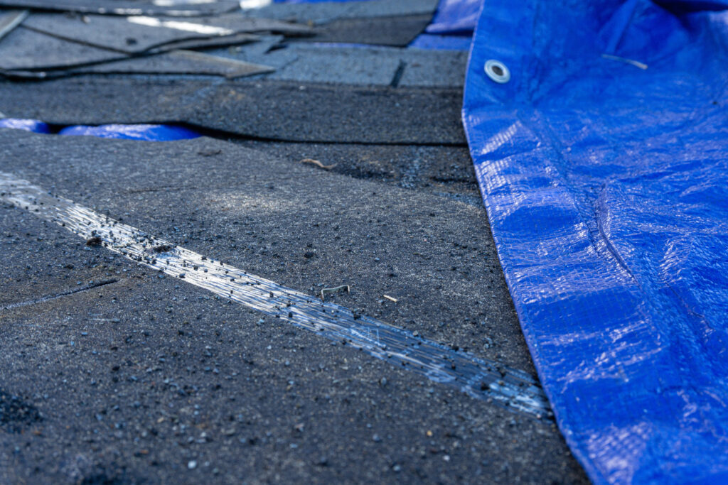 roof storm damage in Austin